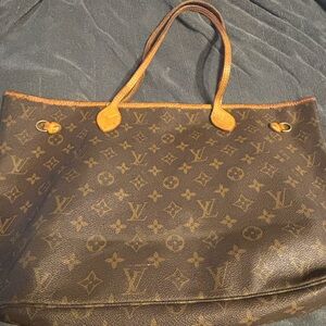 Louis Vuitton Brown Monogram Tote